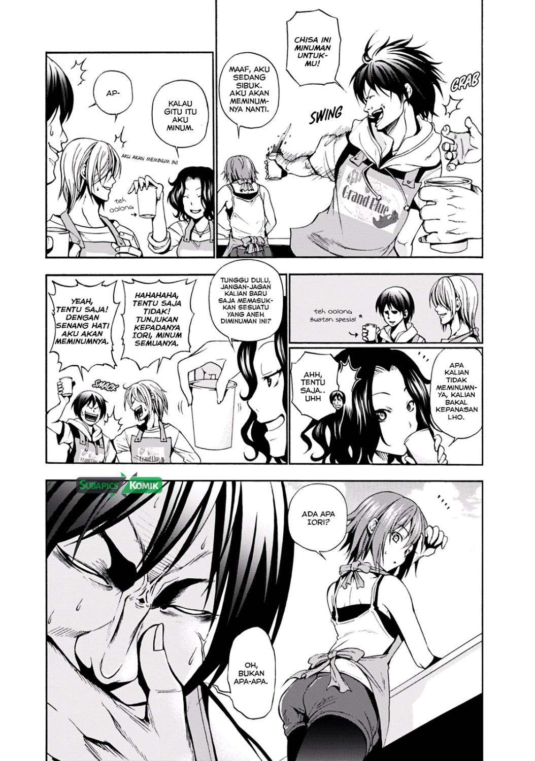 Grand Blue Chapter 6 Gambar 16