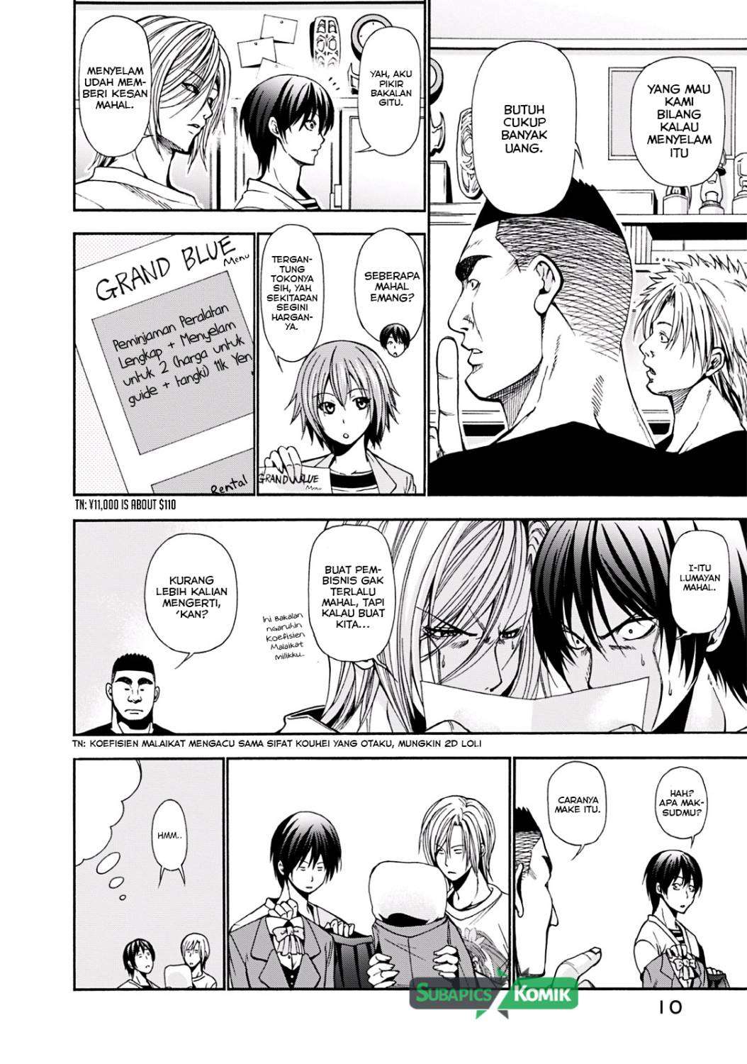 Grand Blue Chapter 5 Gambar 10