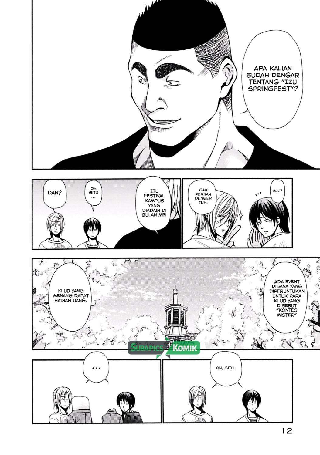Grand Blue Chapter 5 Gambar 12