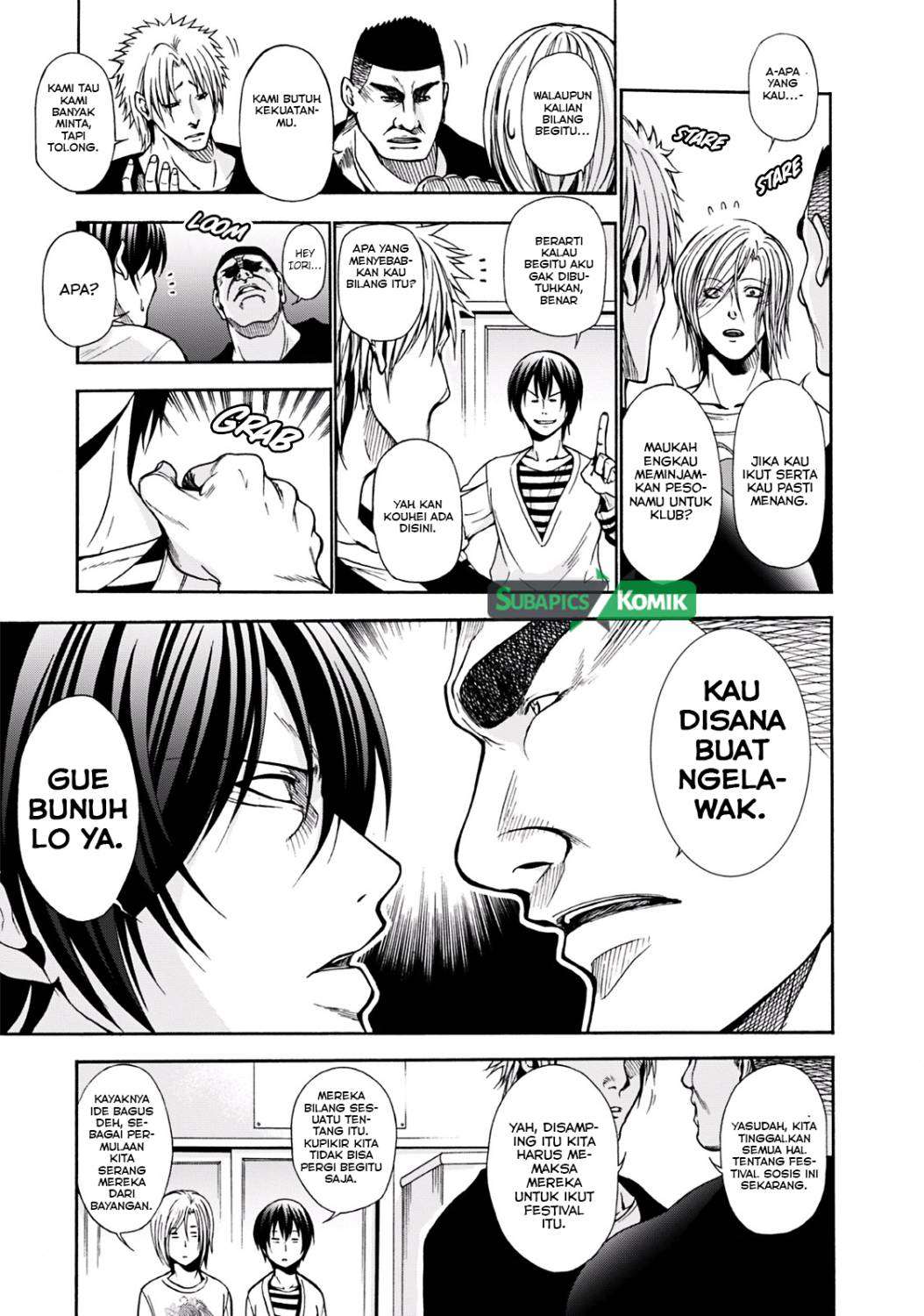 Grand Blue Chapter 5 Gambar 15