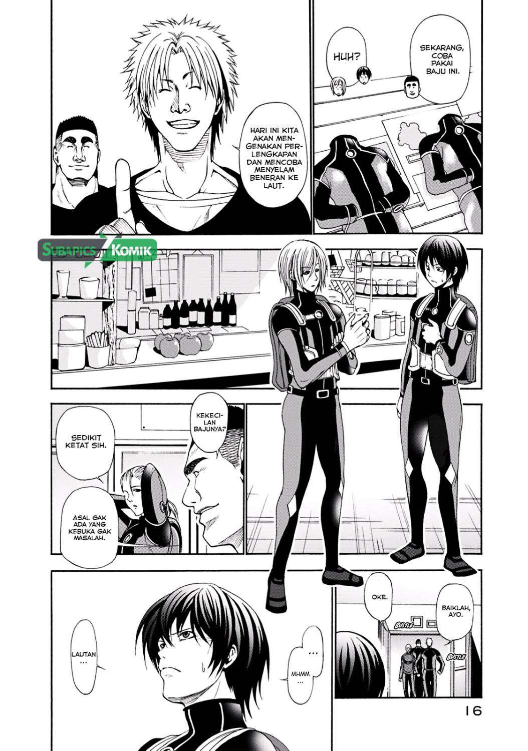Grand Blue Chapter 5 Gambar 16
