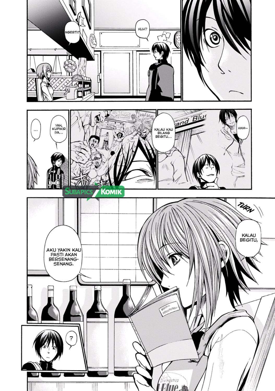 Grand Blue Chapter 5 Gambar 18