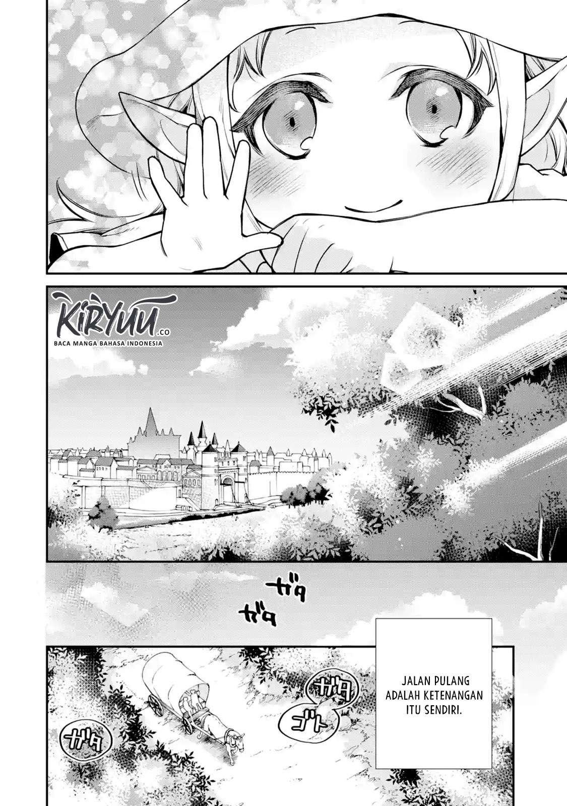 Saikyou no Madoshi. Hisa ni Ya wo Ukete Shimatta no de Inaka no Eihei ni Naru Chapter 09.3 Gambar 5