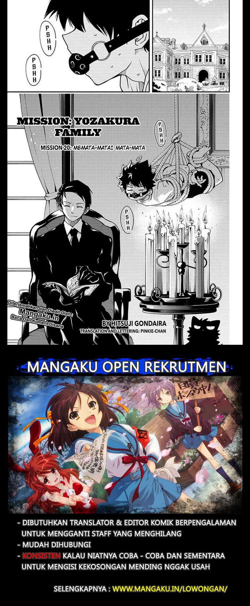 Baca Manga Mission: Yozakura Family Chapter 20 Gambar 2