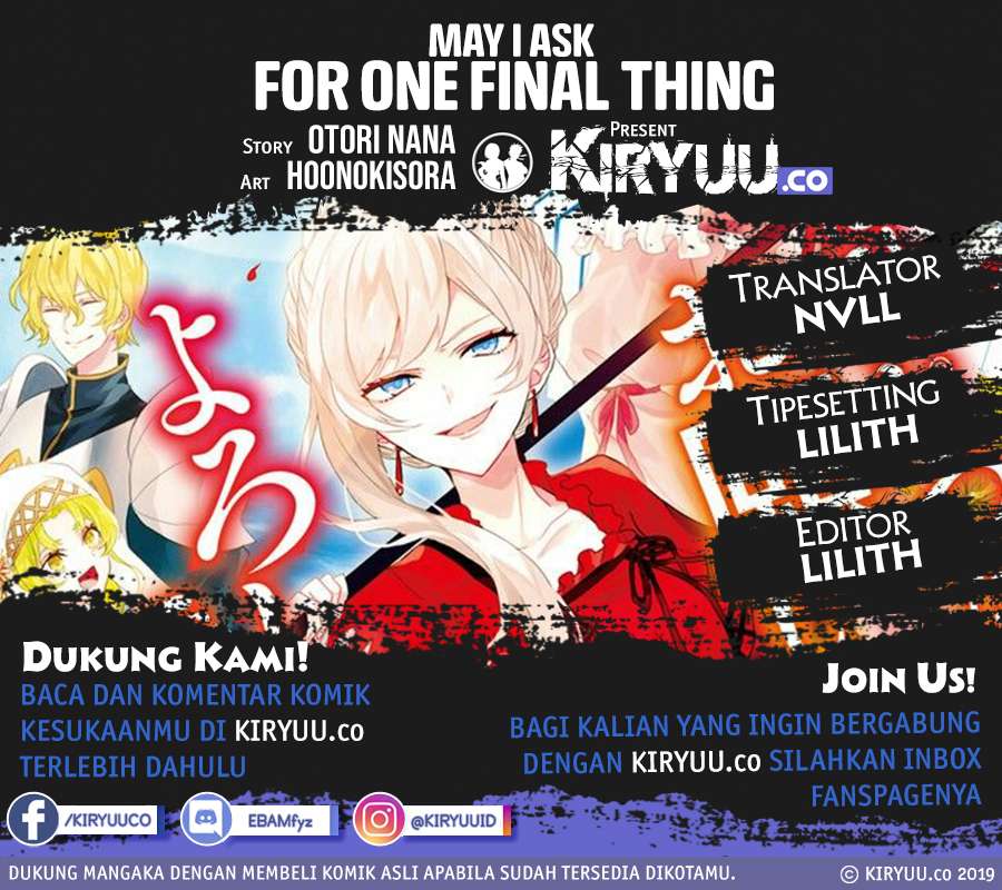 Baca Komik May I Please Ask You Just One Last Thing? Chapter 03 Gambar 1