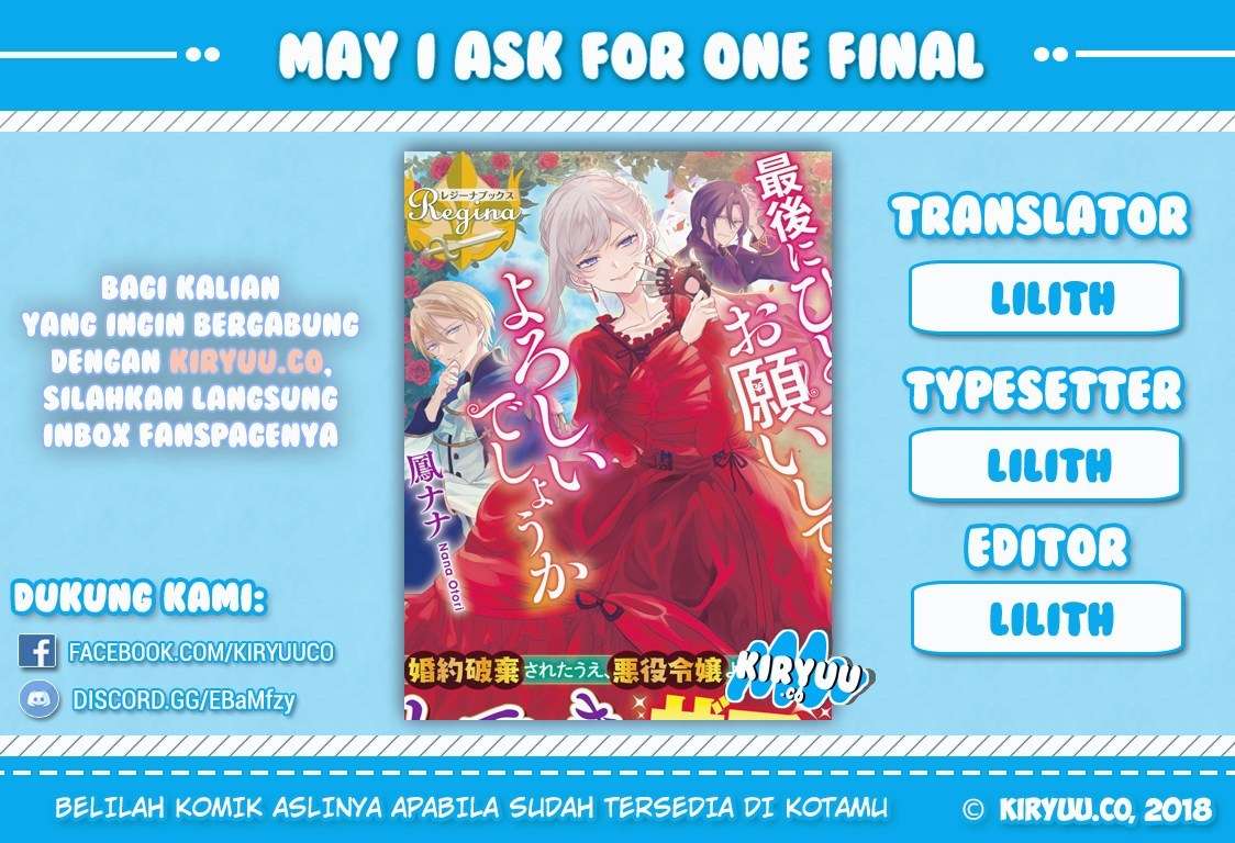 Baca Manga May I Please Ask You Just One Last Thing? Chapter 01 Gambar 2