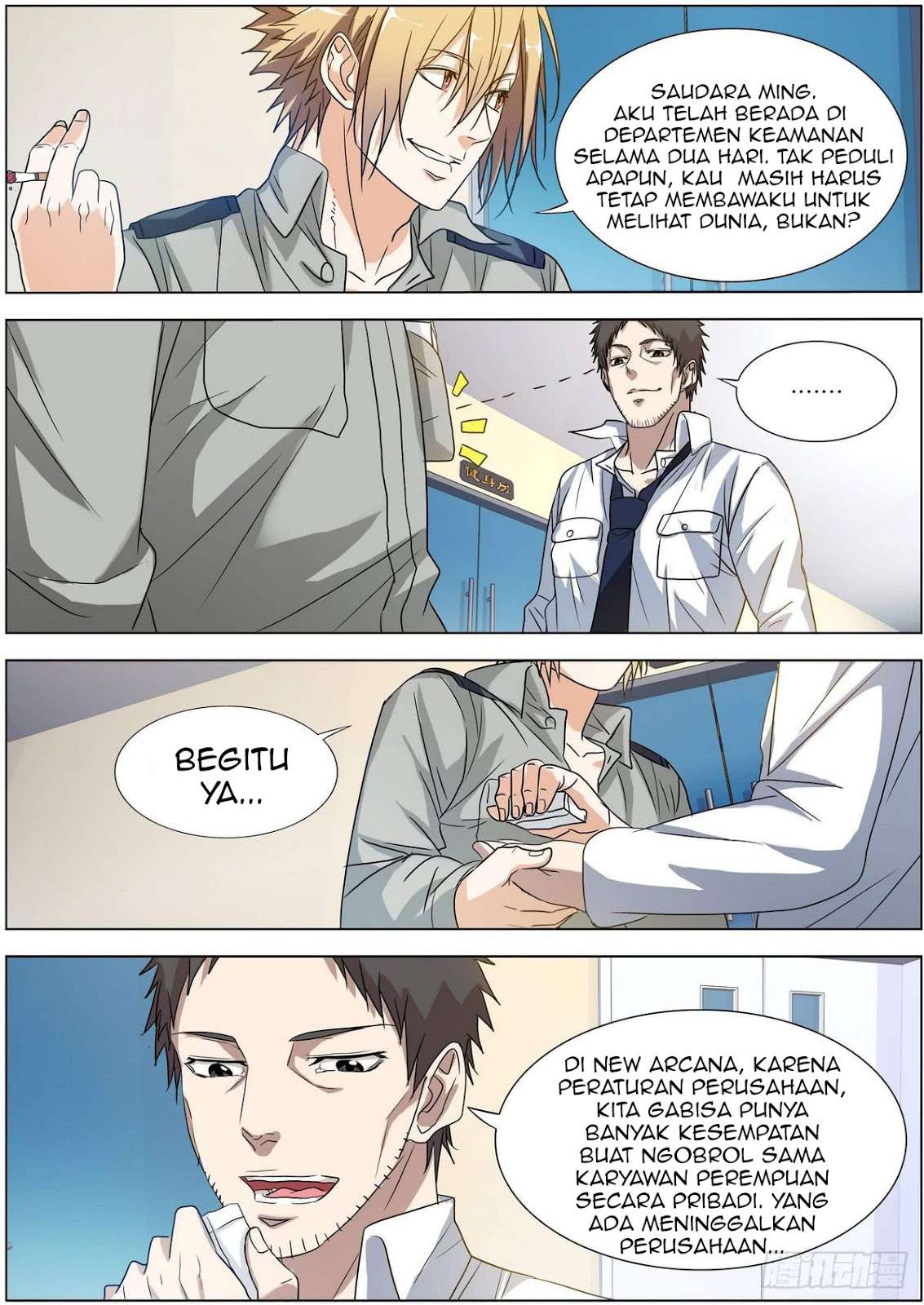 Baca Komik Bodyguard of the Goddess Chapter 06 Gambar 1