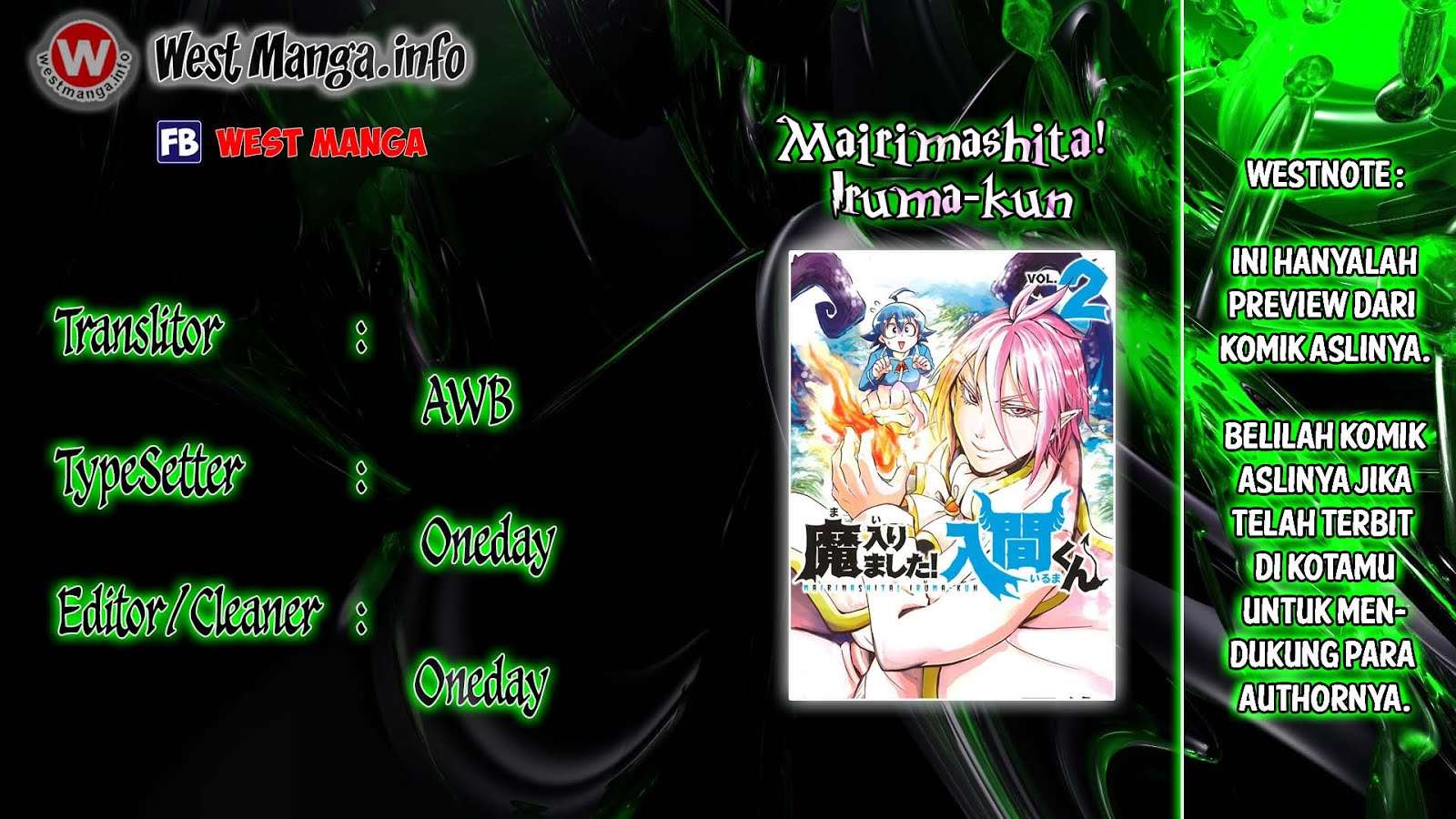 Baca Manga Mairimashita! Iruma-kun Chapter 16 Gambar 2