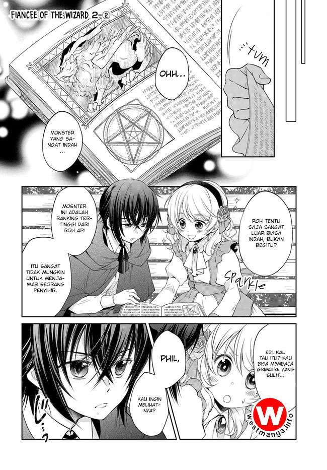 Baca Komik Mahoutsukai no Konyakusha Chapter 02.2 Gambar 1