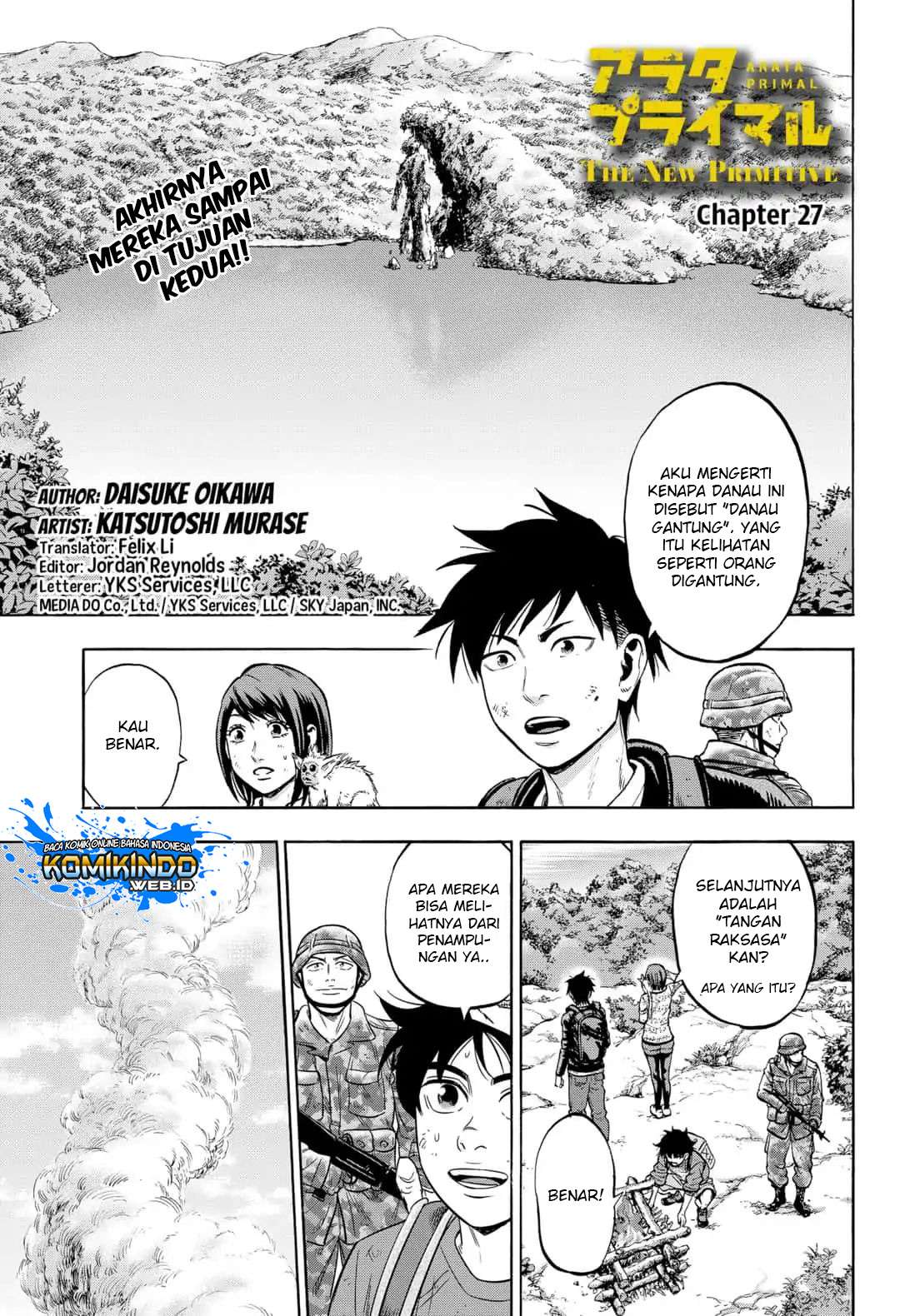 Baca Manga Arata Primal: The New Primitive Chapter 27 Gambar 2