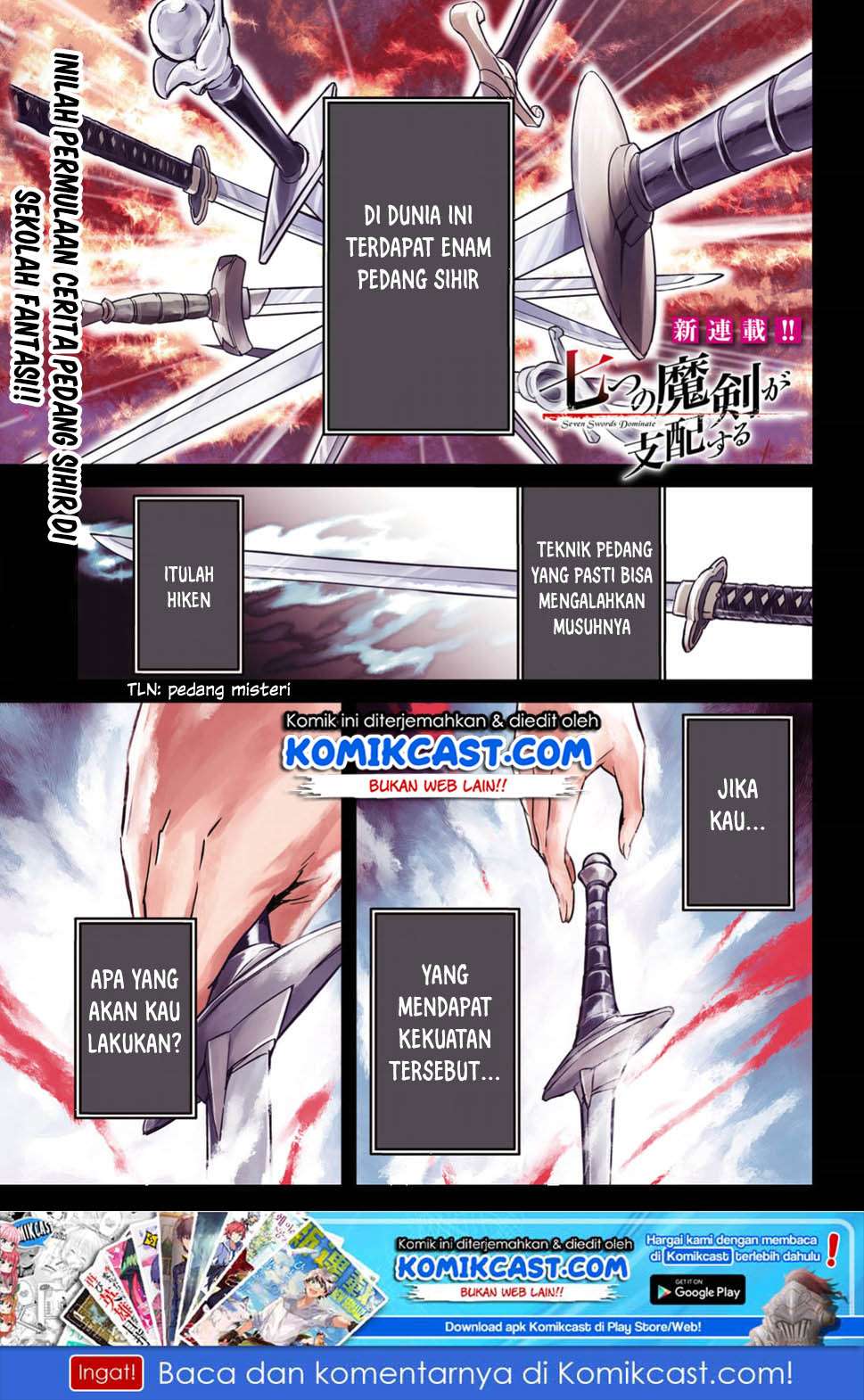 Baca Manga Nanatsu no Maken ga Shihai suru Chapter 01.1 Gambar 2