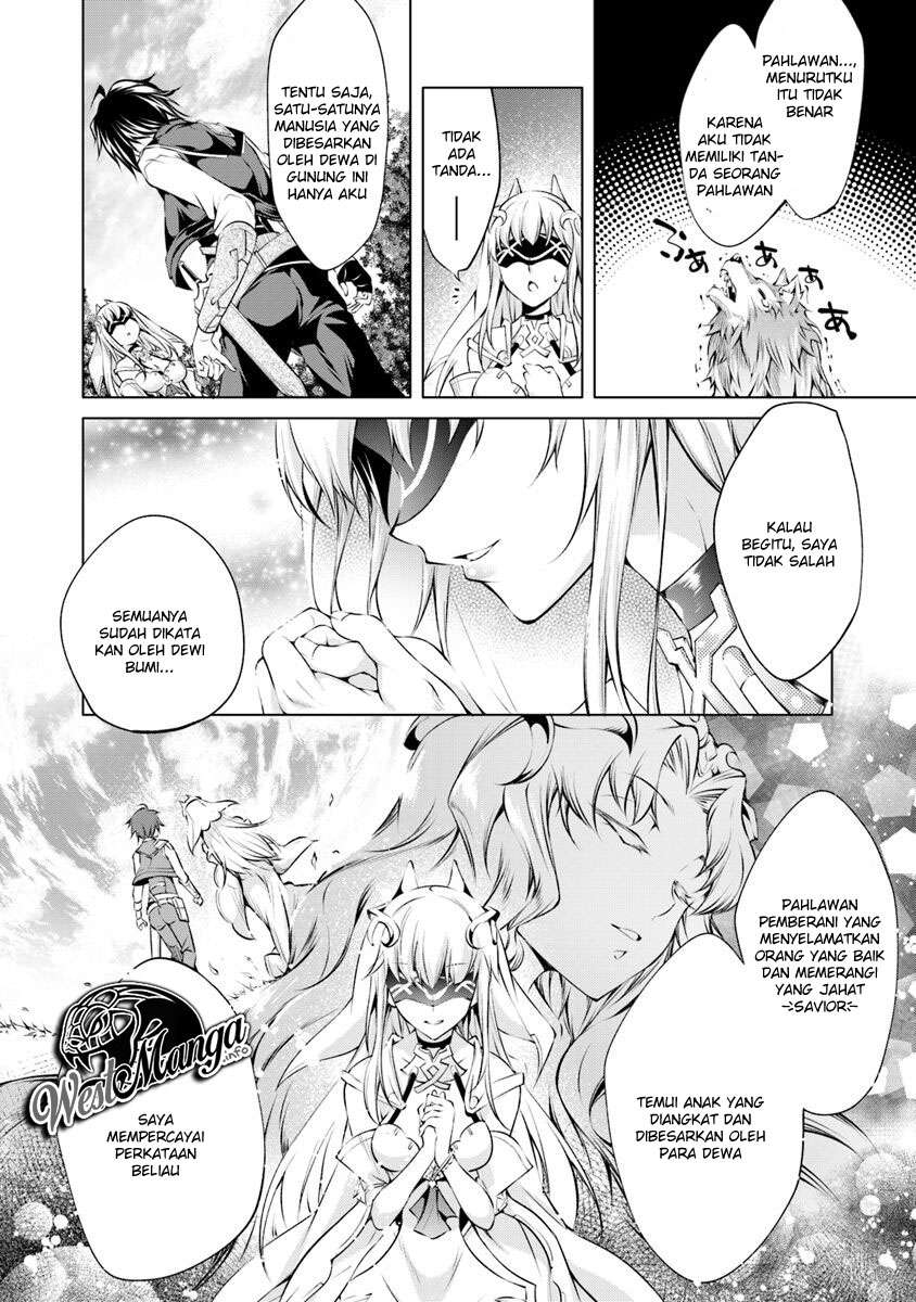 Kamigami ni Sodaterare Shimo no, Saikyou to Naru Chapter 2.2 Gambar 13