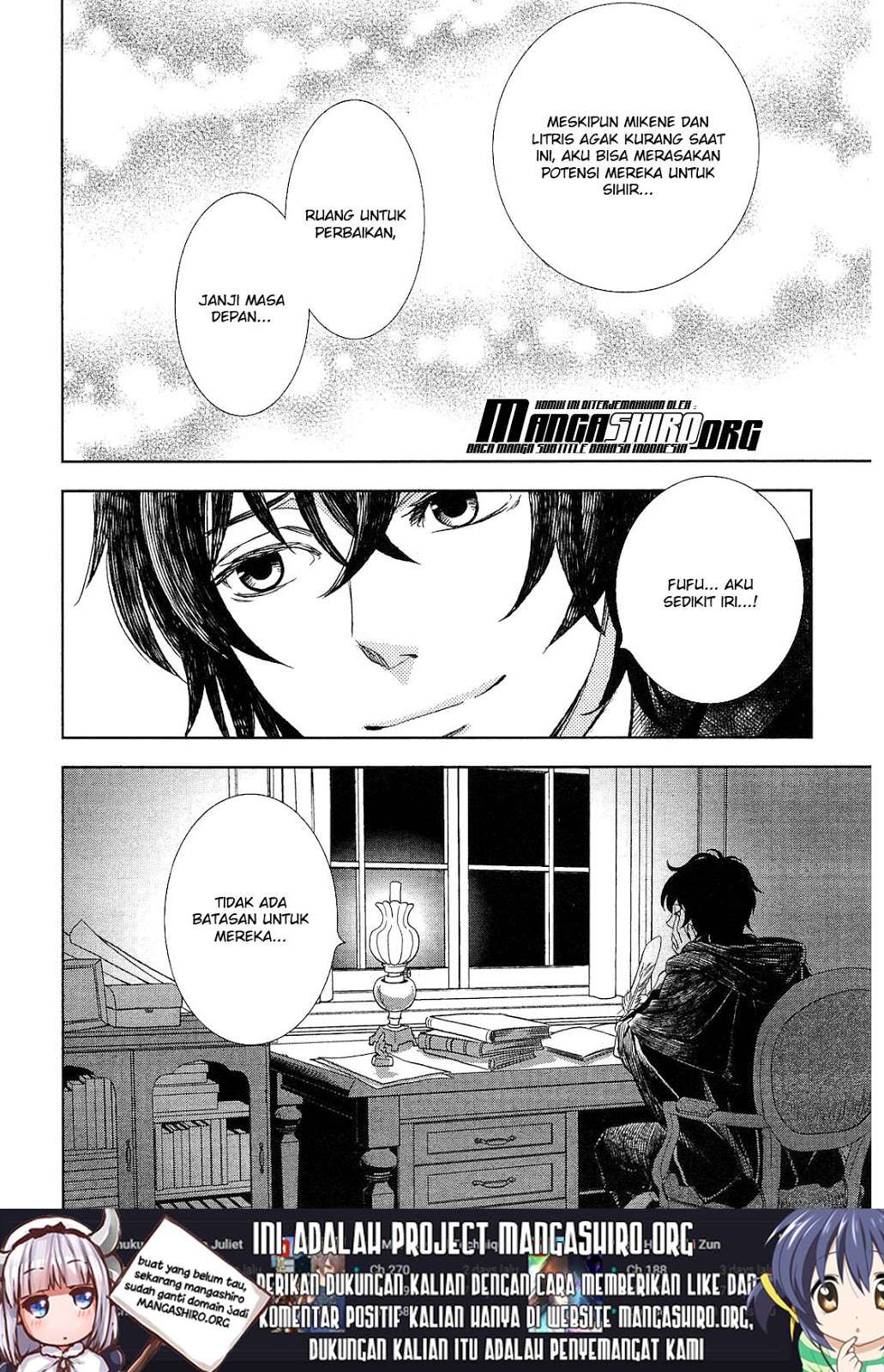 Monogatari no Naka no Hito Chapter 09.5 Gambar 5