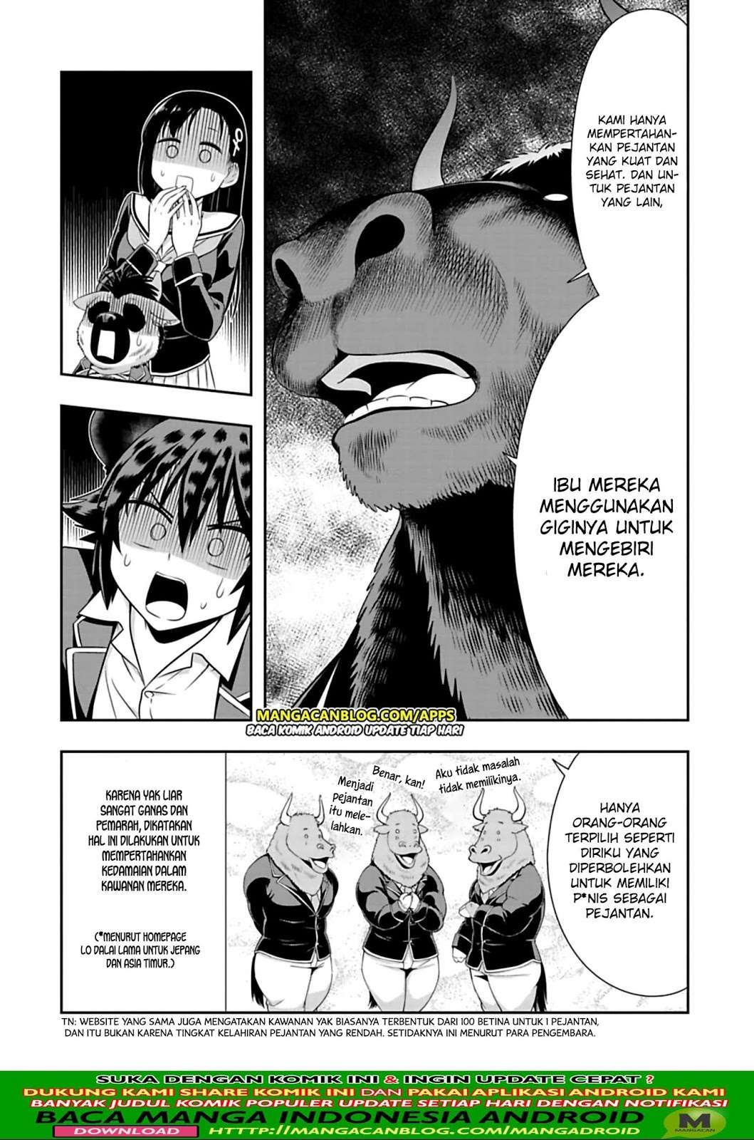 Murenase! Shiiton Gakuen Chapter 97 Gambar 8