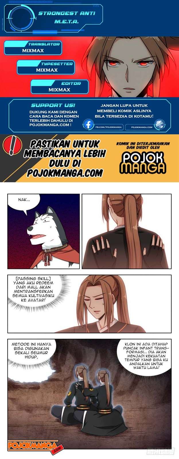 Manhua Strongest Anti M.E.T.A Chapter 185 gambar nomor 2