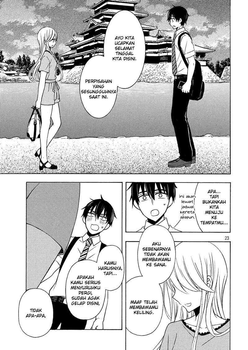 Watari-kun no xx ga Houkai Sunzen Chapter 42 Gambar 25