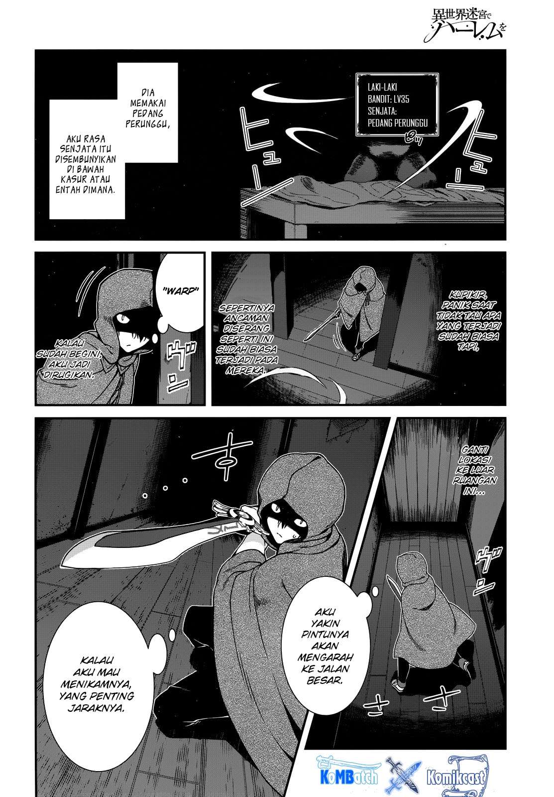 Isekai Meikyuu de Harem wo Chapter 08 Gambar 23
