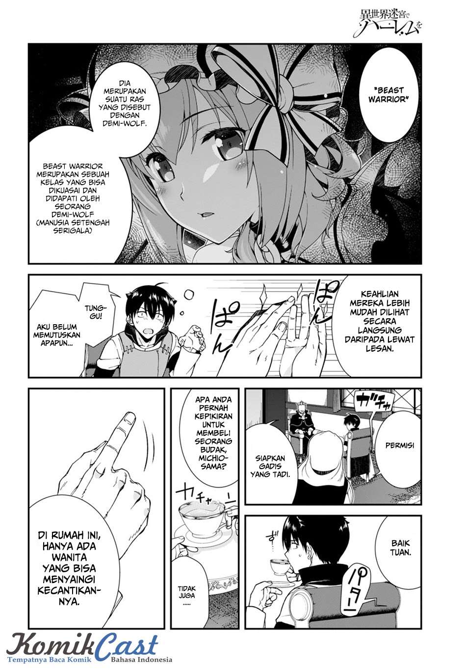 Isekai Meikyuu de Harem wo Chapter 04 Gambar 10