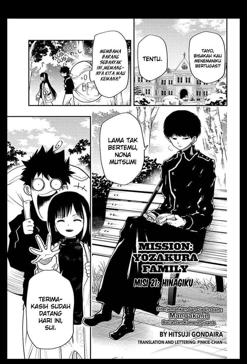 Baca Manga Mission: Yozakura Family Chapter 21 Gambar 2