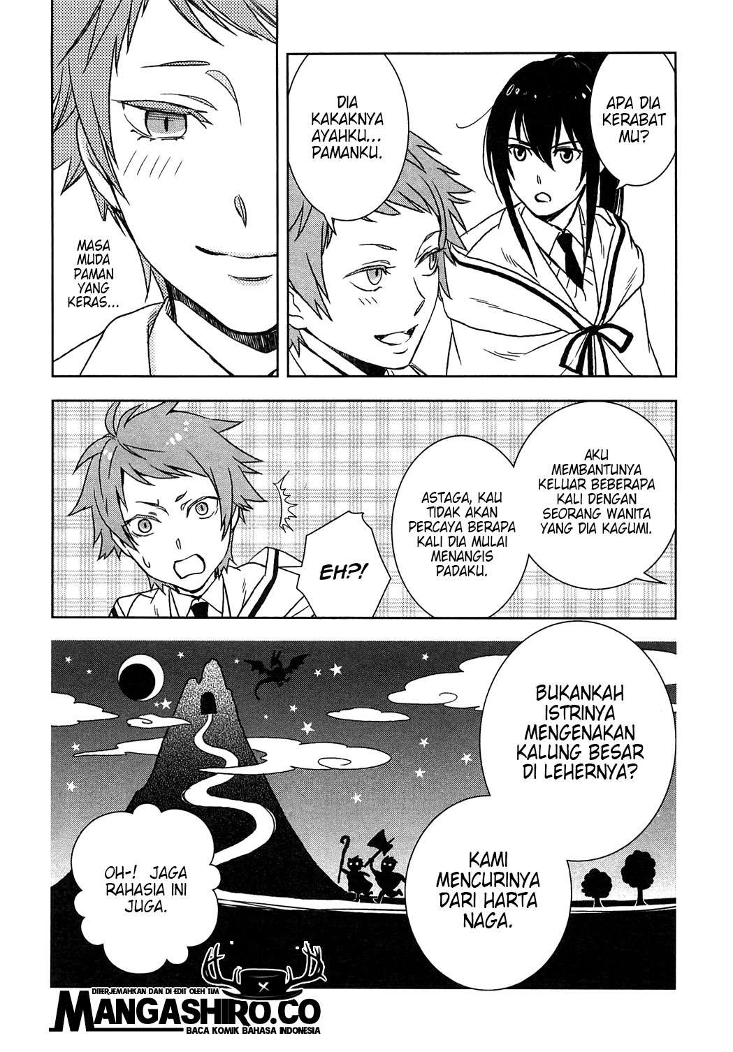 Monogatari no Naka no Hito Chapter 13 Gambar 11