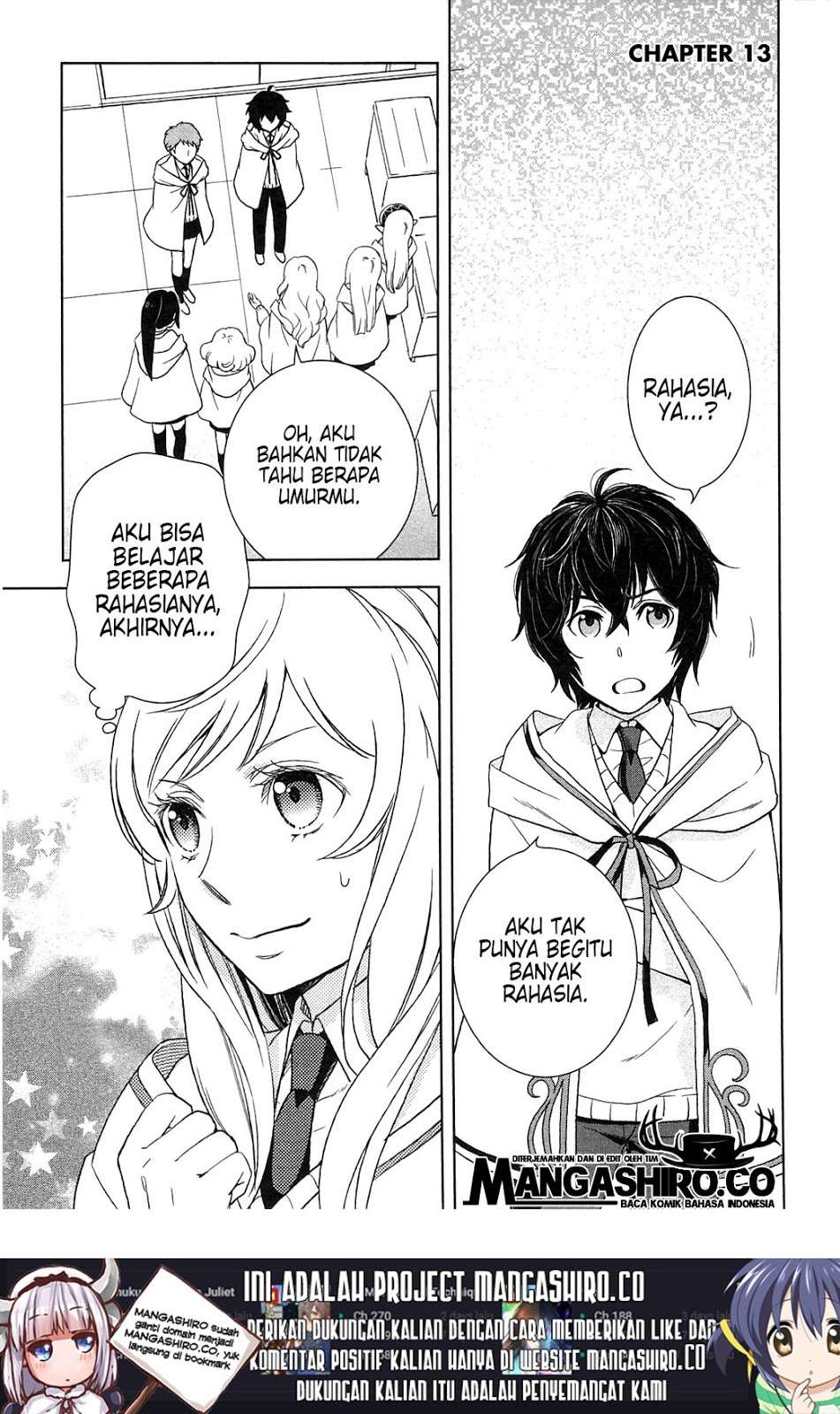 Baca Manga Monogatari no Naka no Hito Chapter 13 Gambar 2
