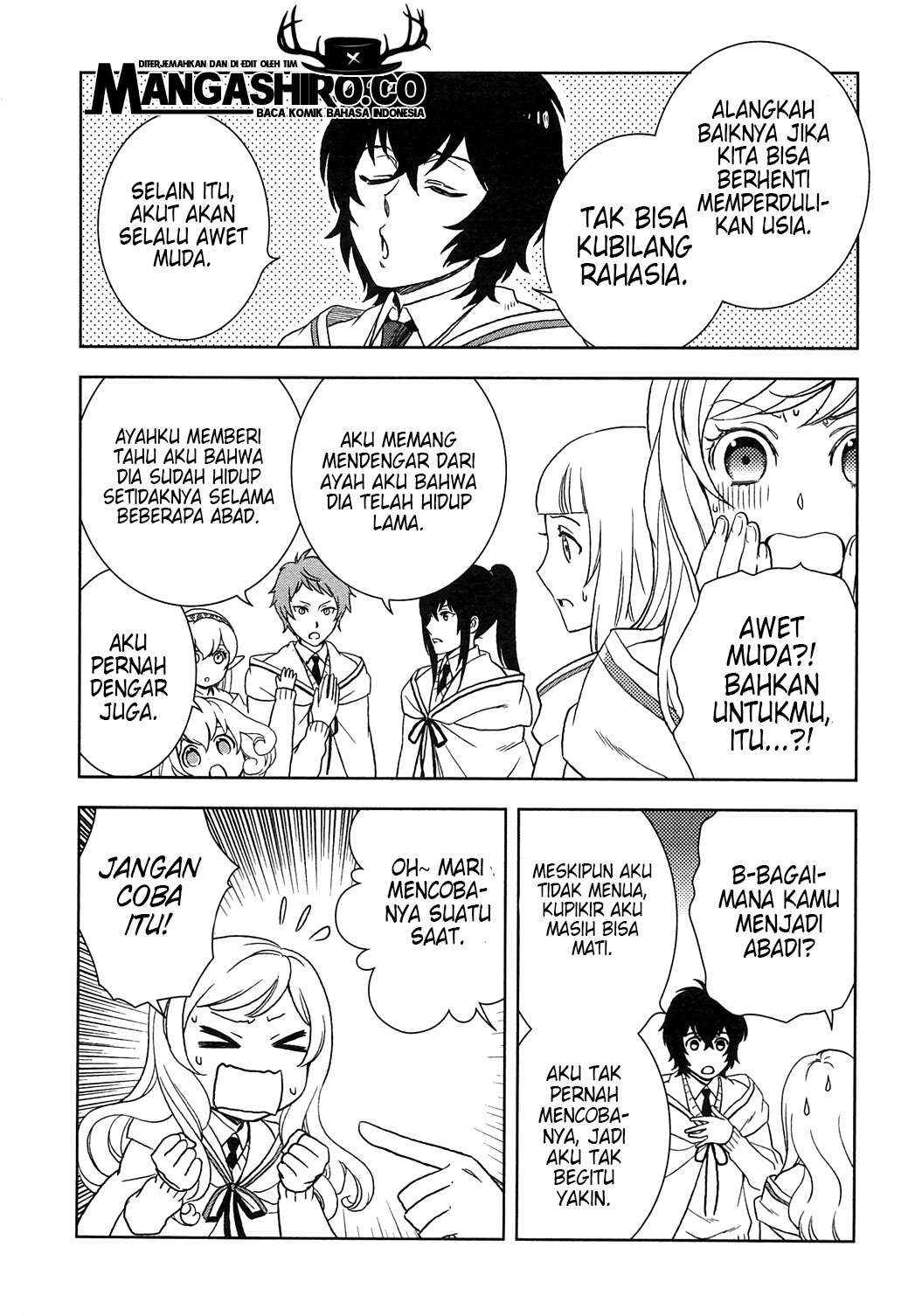 Monogatari no Naka no Hito Chapter 13 Gambar 3