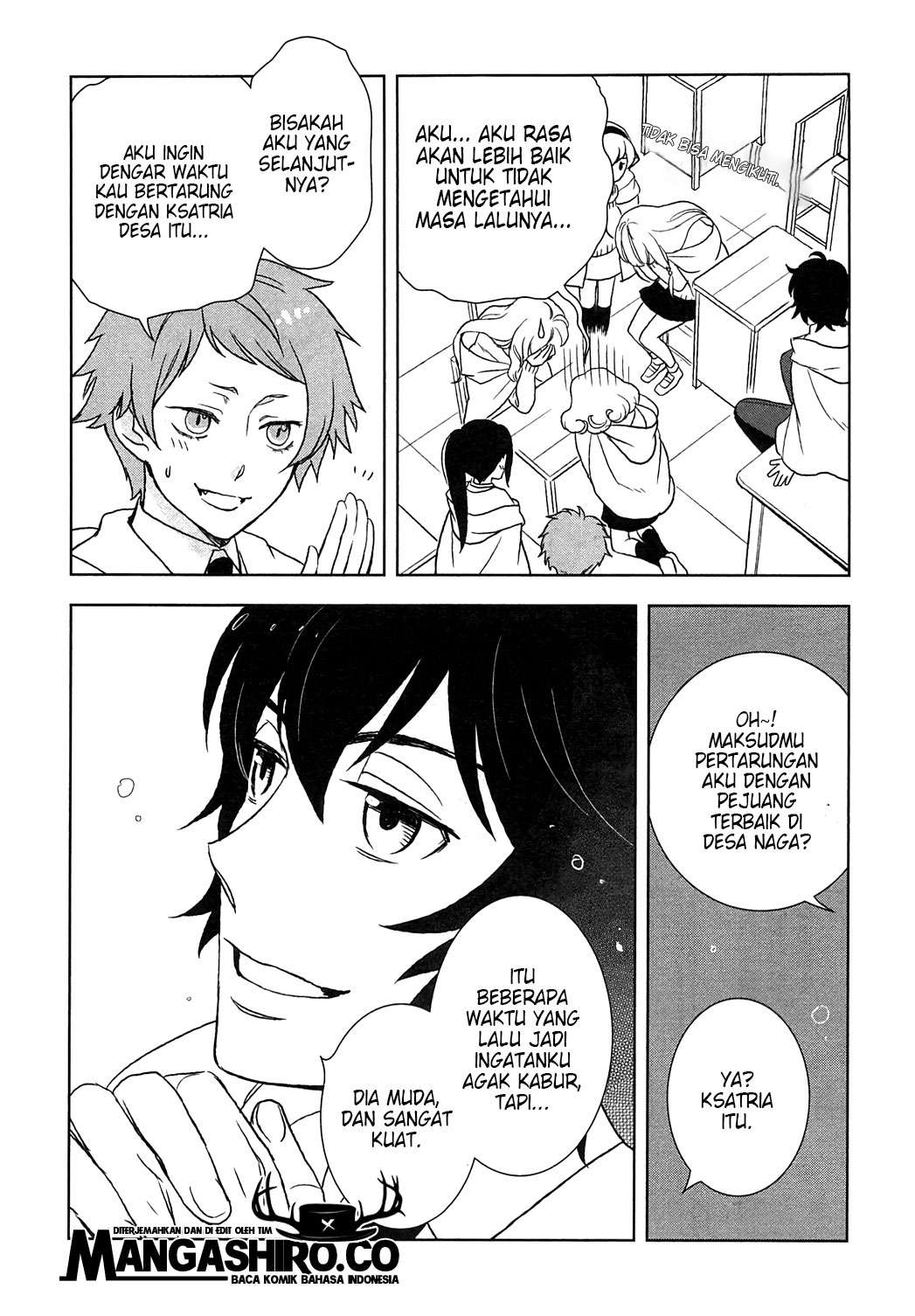 Monogatari no Naka no Hito Chapter 13 Gambar 9