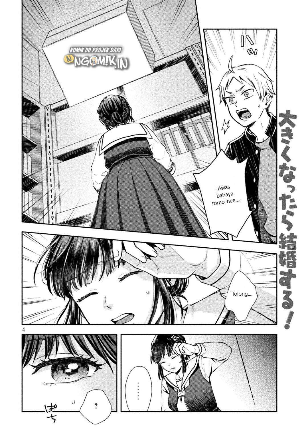 Ookiku nattara kekkon suru! Chapter 03 Gambar 5
