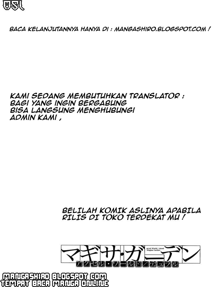Accel World / Dural – Magisa Garden Chapter 7 Gambar 20