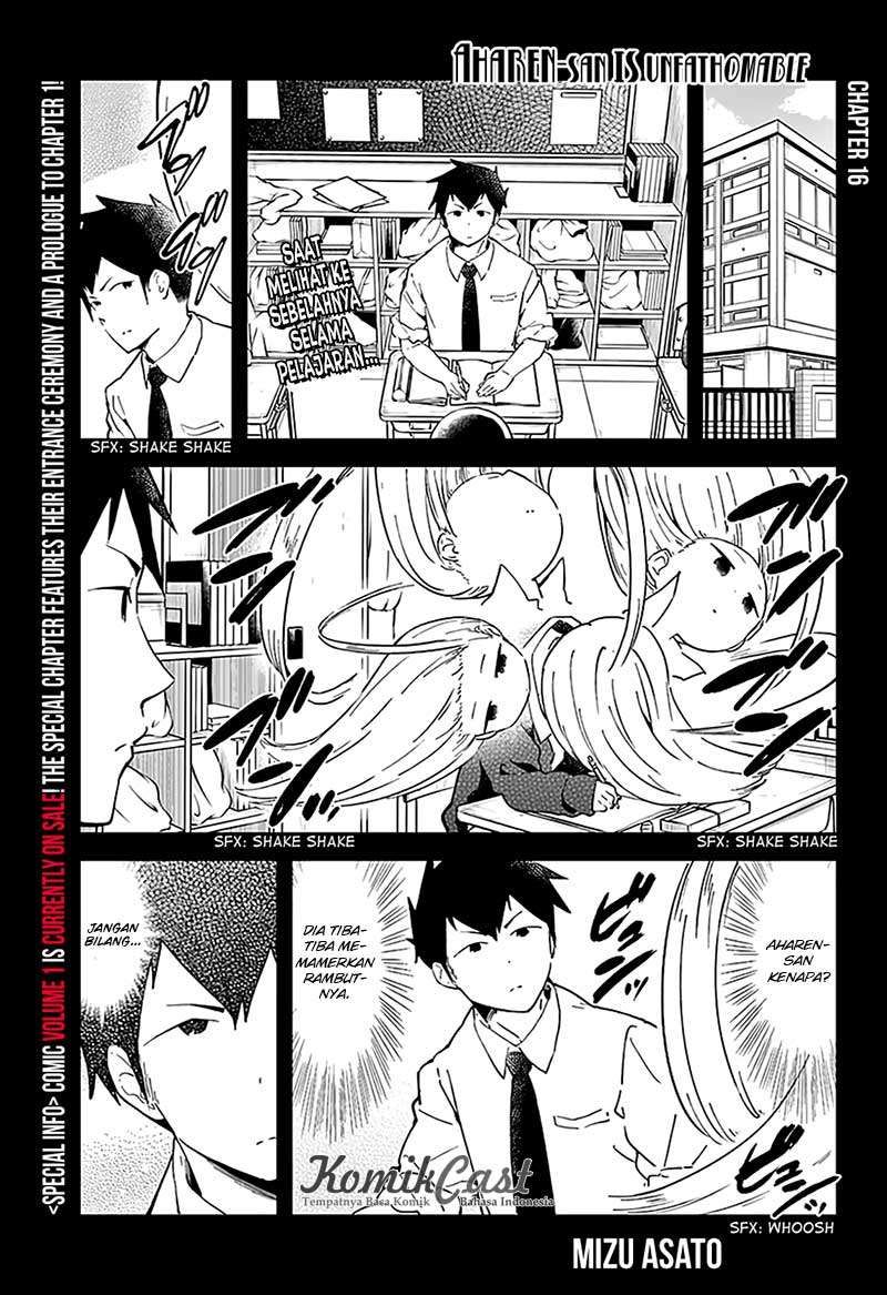 Aharen-san wa Hakarenai Chapter 16 Gambar 3