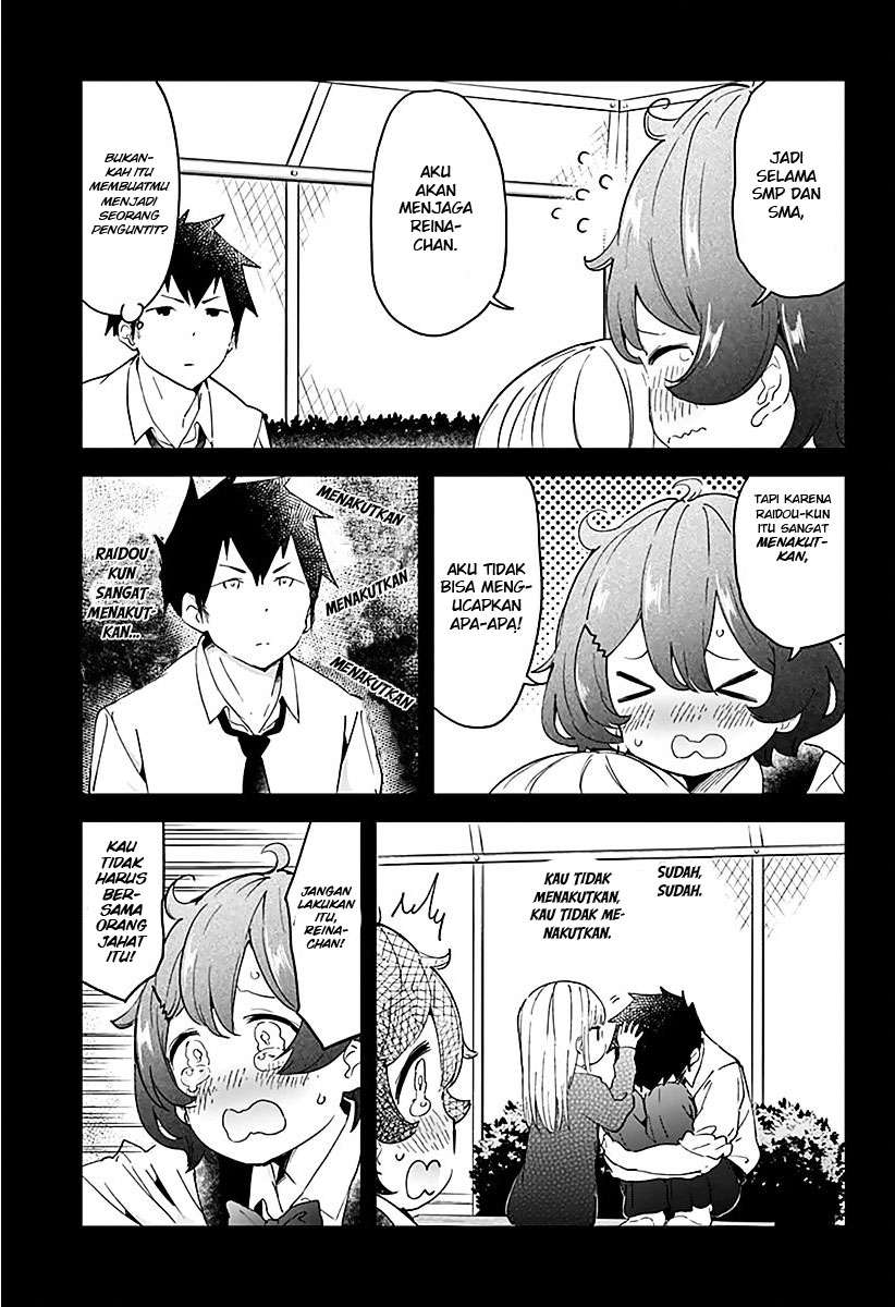 Aharen-san wa Hakarenai Chapter 08 Gambar 14