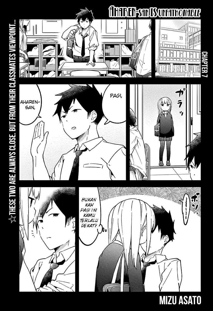Baca Komik Aharen-san wa Hakarenai Chapter 07 Gambar 1