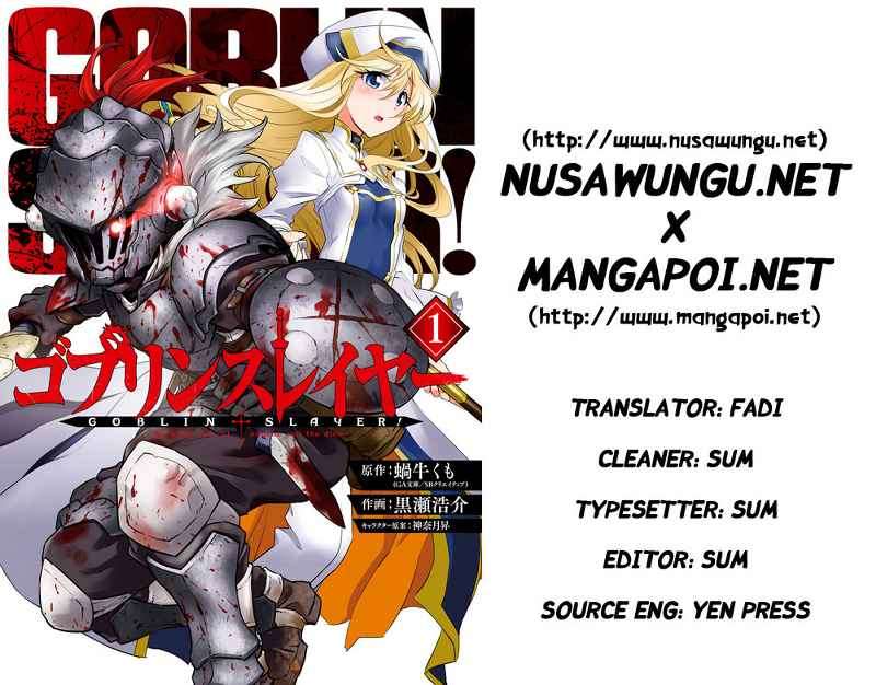Baca Komik Goblin Slayer Chapter 7 Gambar 1