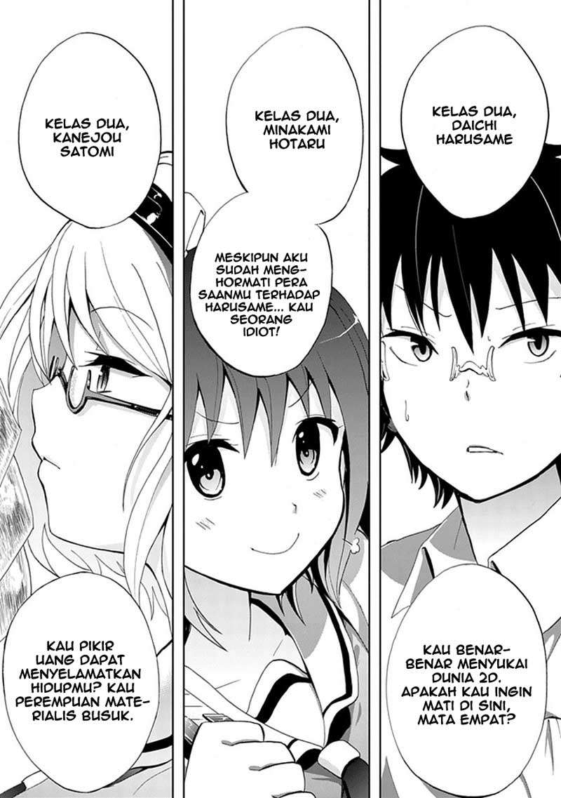 Akarui Sekai Keikaku Chapter 1 Gambar 34