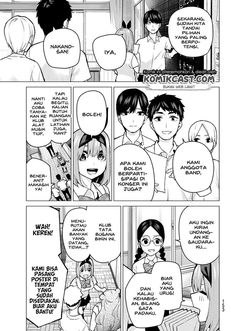 Go-toubun no Hanayome Chapter 96 Gambar 15