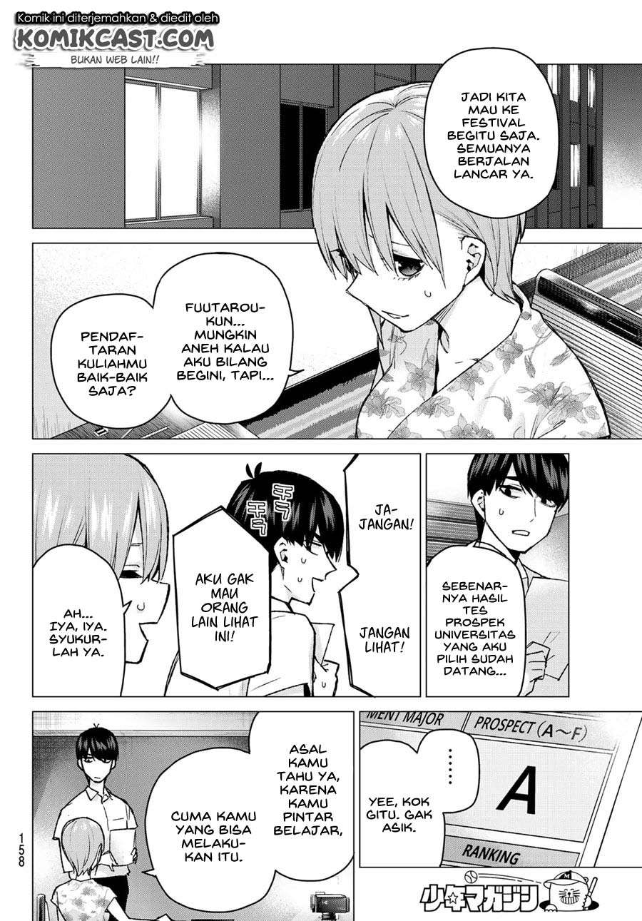 Go-toubun no Hanayome Chapter 96 Gambar 19