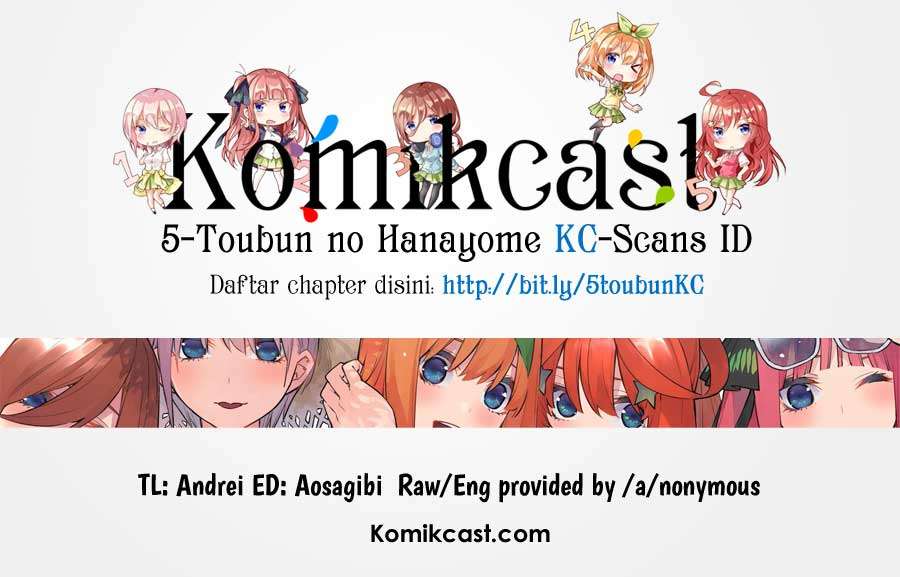 Go-toubun no Hanayome Chapter 96 Gambar 22