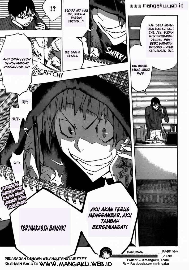 Bakuman Chapter 164 Gambar 13