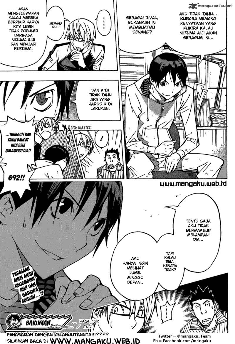 Bakuman Chapter 152 Gambar 19
