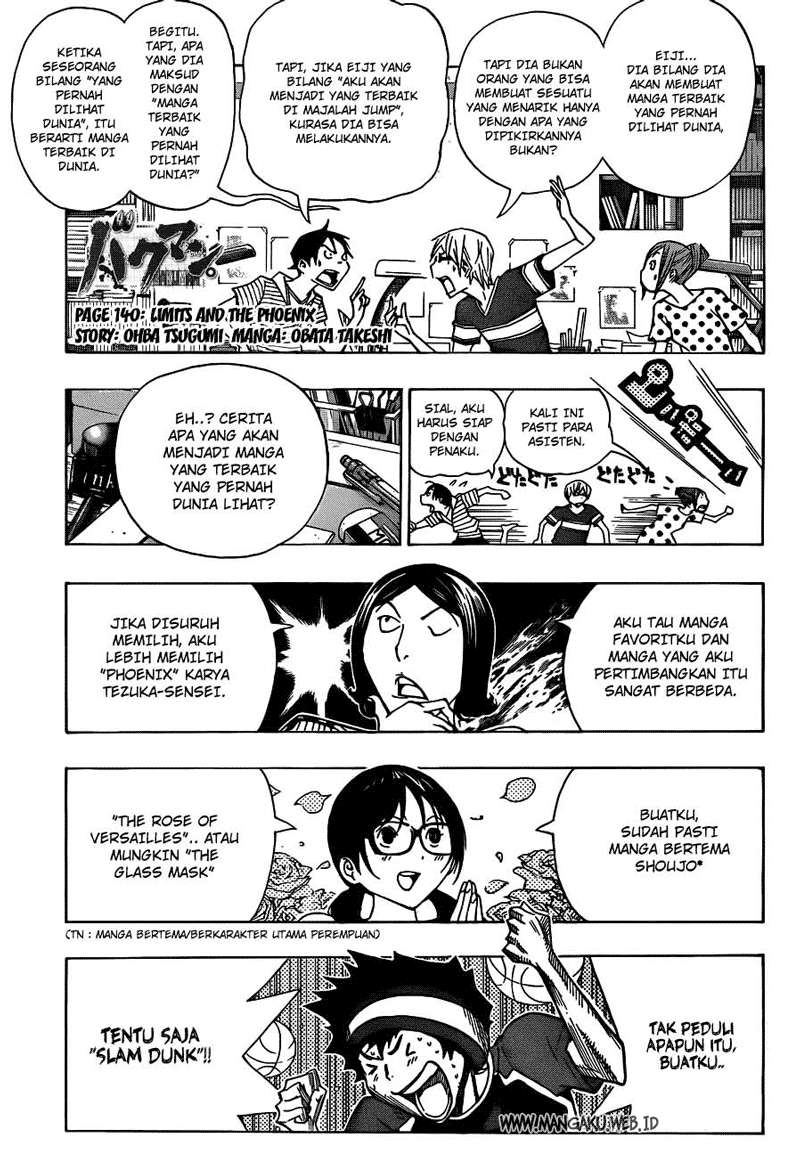 Baca Manga Bakuman Chapter 140 Gambar 2