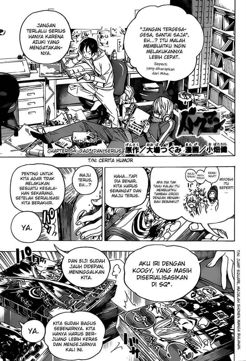 Baca Manga Bakuman Chapter 54 Gambar 2