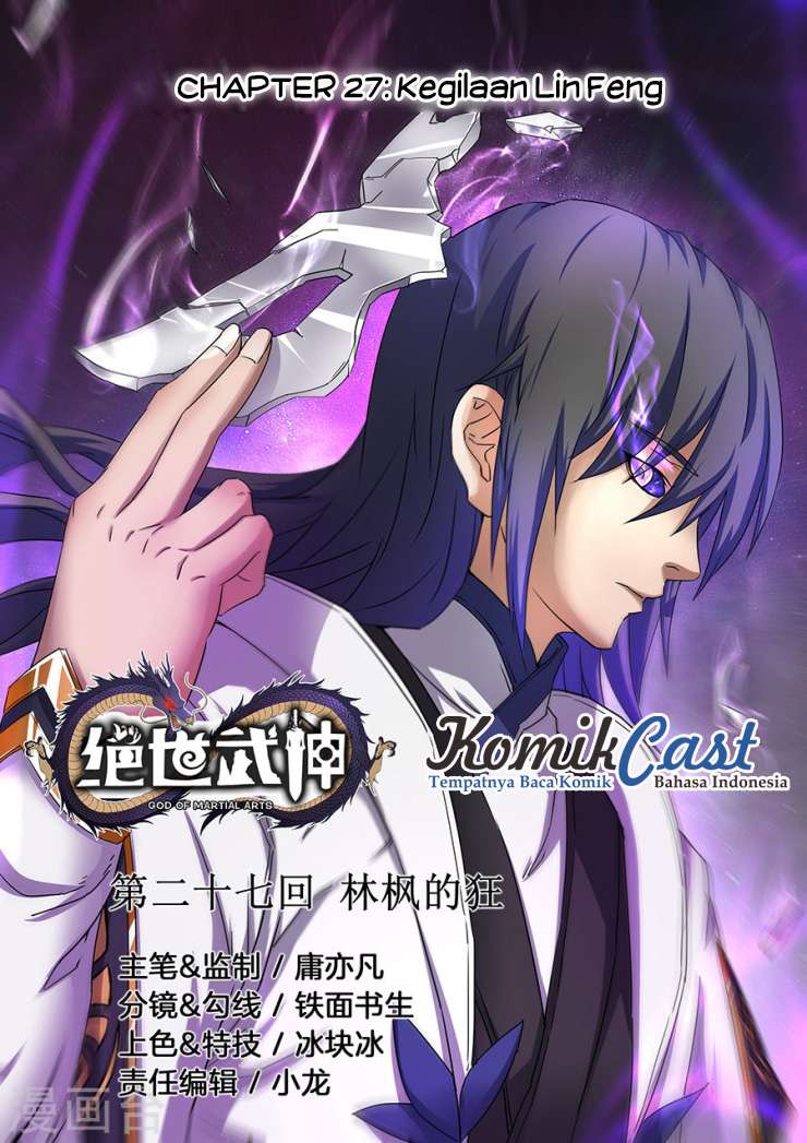 Baca Komik God of Martial Arts Chapter 27.1 Gambar 1