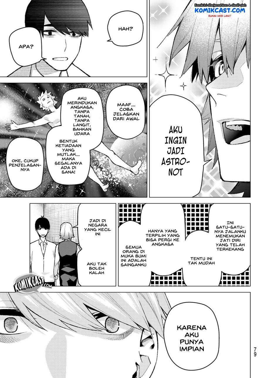 Go-toubun no Hanayome Chapter 76 Gambar 15