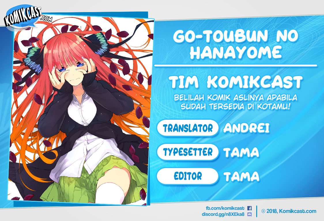 Baca Komik Go-toubun no Hanayome Chapter 61 Gambar 1
