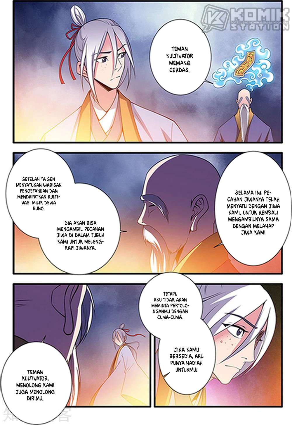 Xian Ni Chapter 123 Gambar 24