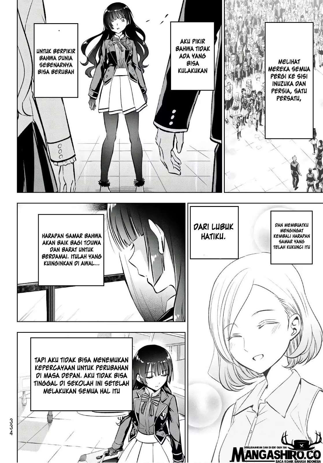 Kishuku Gakkou no Juliet Chapter 90 Gambar 12