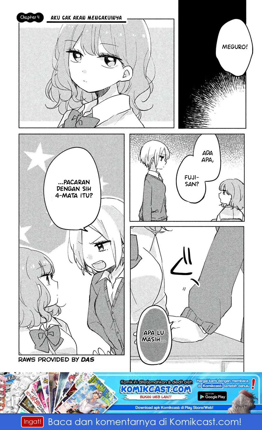 Baca Manga It’s Not Meguro-san’s First Time Chapter 4 Gambar 2