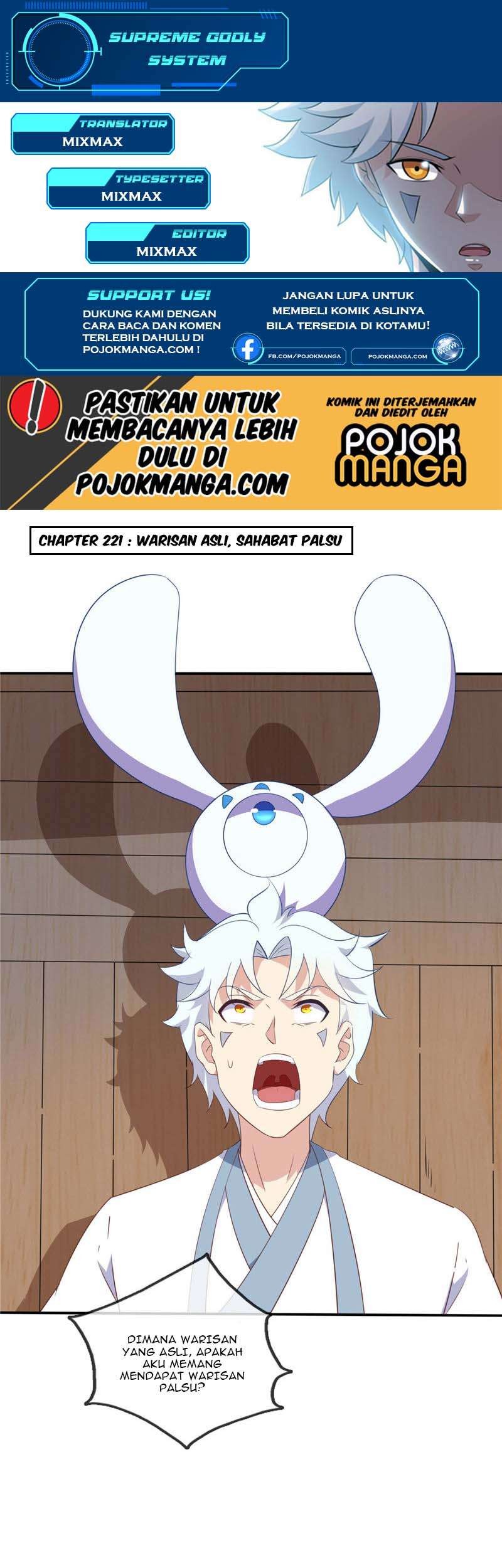 Baca Komik Supreme Godly System Chapter 221 Gambar 1