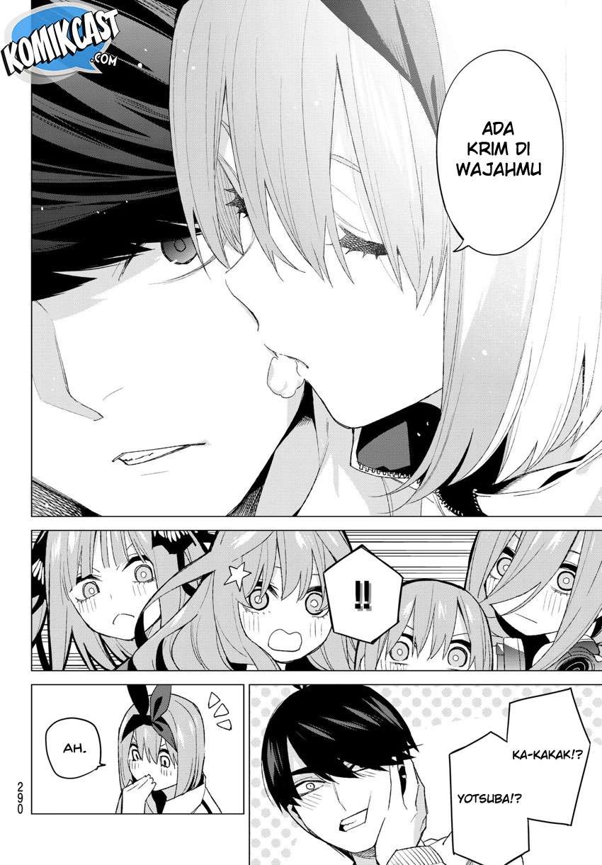 Go-toubun no Hanayome Chapter 51 Gambar 19