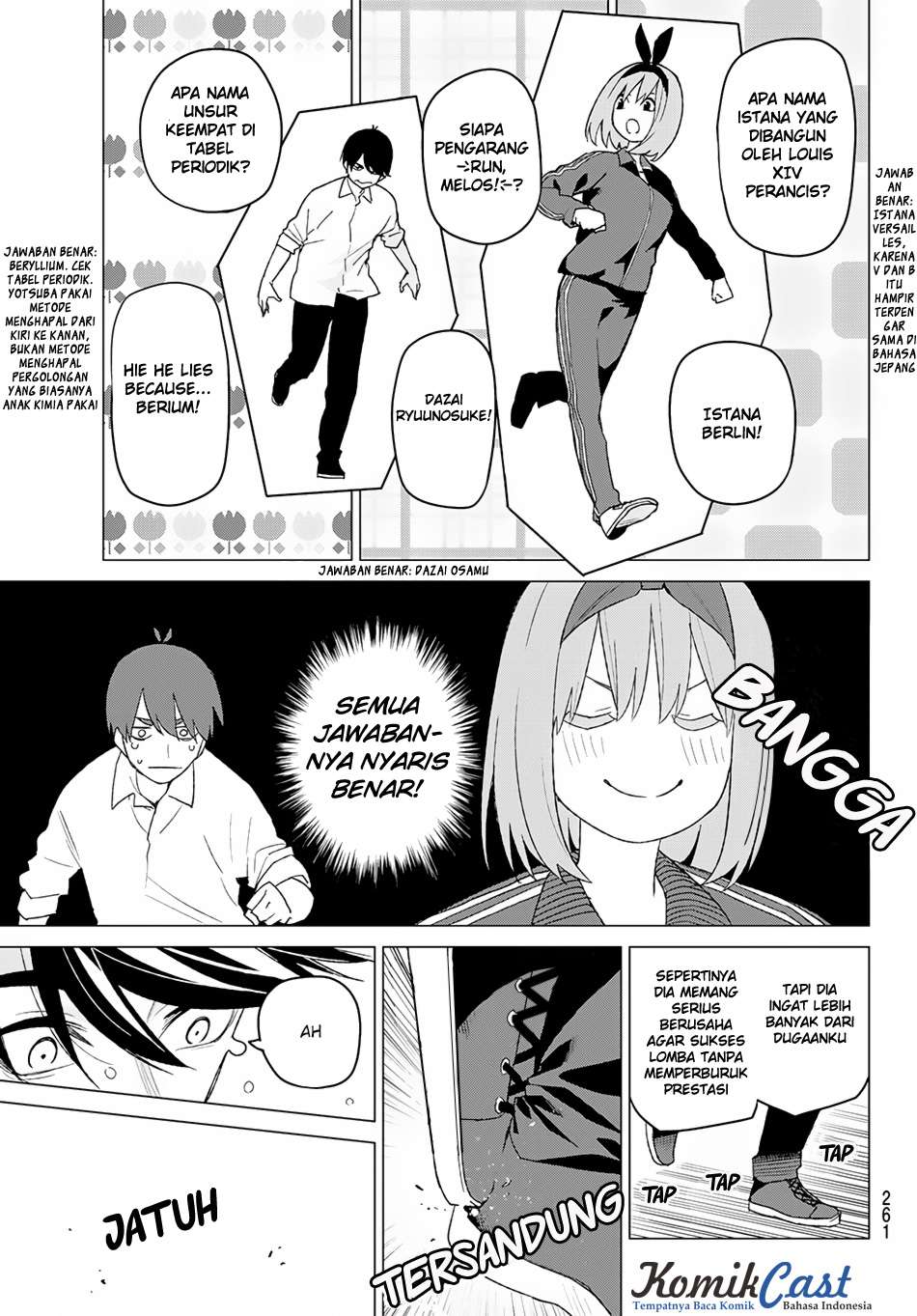 Go-toubun no Hanayome Chapter 45 Gambar 12